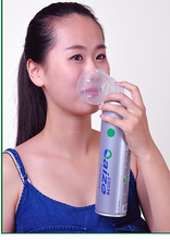 Máscara de oxígeno de plástico para oxígeno enlatado/válvula de Aerosol de oxígeno para latas de estaño máscara de oxígeno de Aerosol portátil/